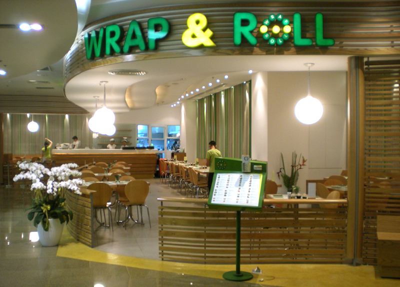 75 - Nhượng quyền thương hiệu: Đường vòng Wrap and Roll