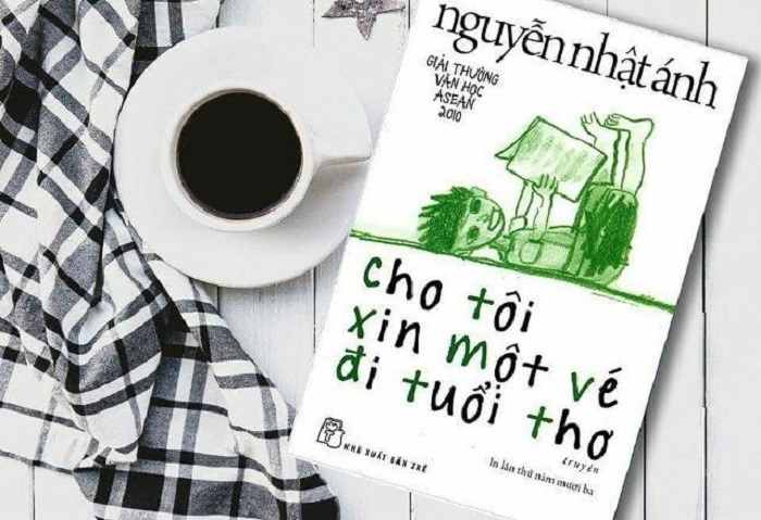 cho toi xin mot ve di tuoi tho - Top truyện Nguyễn Nhật Ánh khiến người đọc mỉm cười hạnh phúc