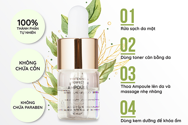 Cach dung serum hanvely - Serum dưỡng làm trắng da và chống lão hóa Hanvely với tác dụng khiến bạn bất ngờ