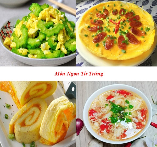 món ngon từ trứng